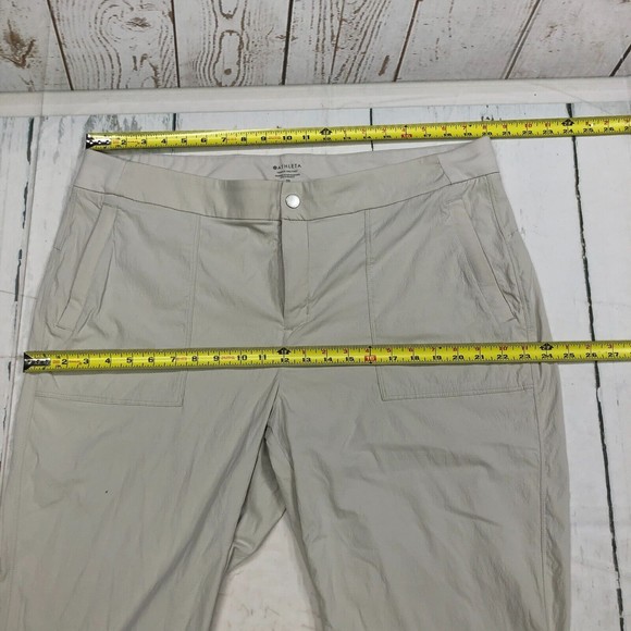 Athleta Women Trekkie Hike Pants Plus Size 20 Nylon Blend Outdoor Hiking M025 14 - Picture 2 of 16